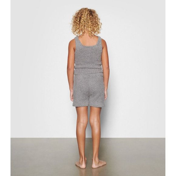 SKIMS Cozy Knit Tank Top Lot of 2 Smoke Onyx Girls 6/7 - Picture 6 of 16